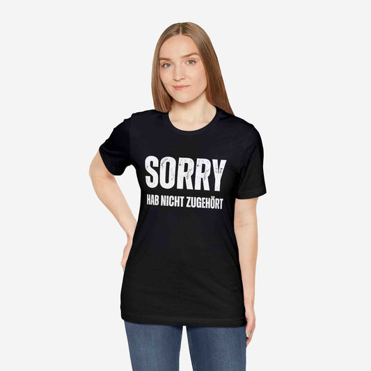 Premium Shirt Damen | Sorry